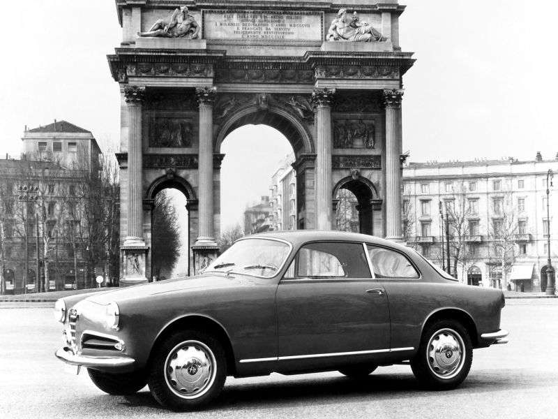 Alfa Romeo Giulietta 750 / 101Sprint Coupe 2 drzwiowe 1,3 mln ton (1954 1956)