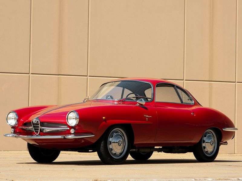 Alfa Romeo Giulietta 750/101 [2. zmiana stylizacji] Sprint Speciale coupe 2 drzwi. 1,3 mln ton (1960 1962)
