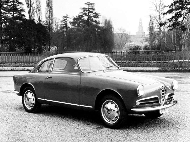 Alfa Romeo Giulietta 750 / 101Sprint Coupe 2 drzwiowe 1,3 mln ton (1954 1956)