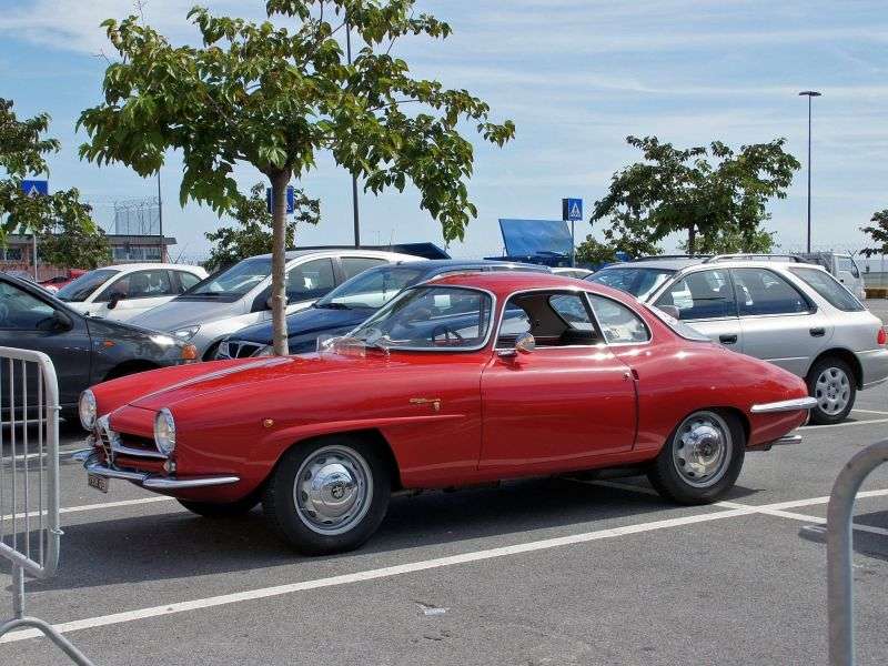 Alfa Romeo Giulietta 750/101 [2. zmiana stylizacji] Sprint Speciale coupe 2 drzwi. 1,3 mln ton (1960 1962)