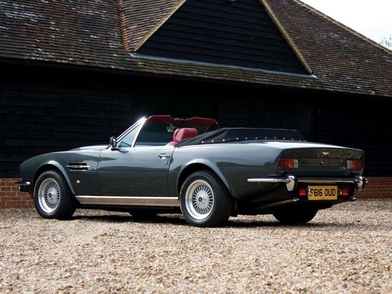 Aston Martin Vantage &bdquo;V8 Volante pierwszej generacji&rdquo; &bdquo;Prince of Wales&rdquo; &bdquo;2 drzwiowy kabriolet&rdquo; 5,3 V8 MT (1986 1989)