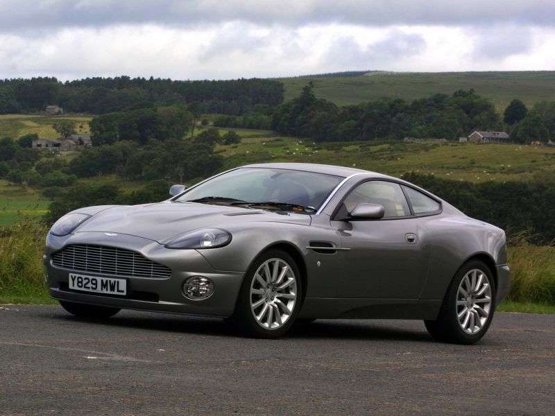 Aston Martin Vanquish 2 drzwiowe V12 coupe pierwszej generacji 5.9 Sportshift (2001 2005)