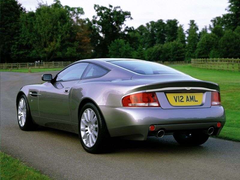 Aston Martin Vanquish 2 drzwiowe V12 coupe pierwszej generacji 5.9 Sportshift (2001 2005)