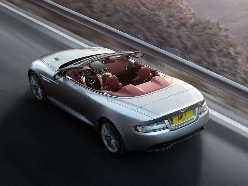 Aston Martin DB9 1.generacja [2. zmiana stylizacji] Volante Convertible 5.9 V12 AT (2012 obecnie)