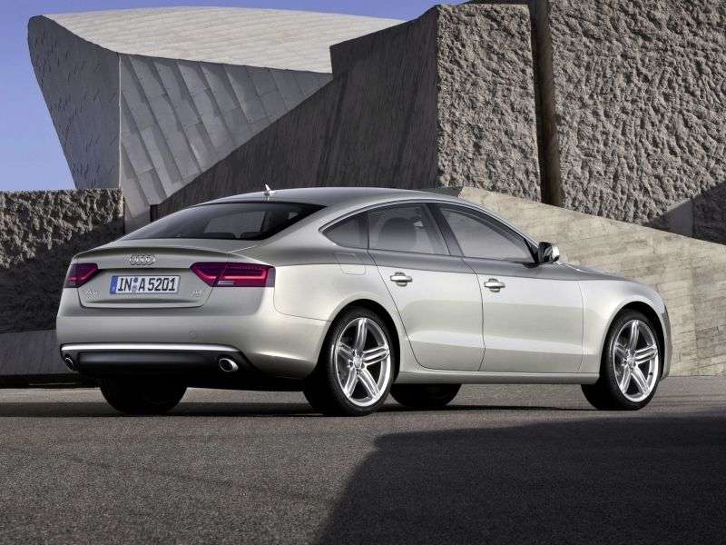 Audi A5 pierwszej generacji [zmiana stylizacji] Sportback liftback 2.0 TFSI quattro MT Base (2012–2013)