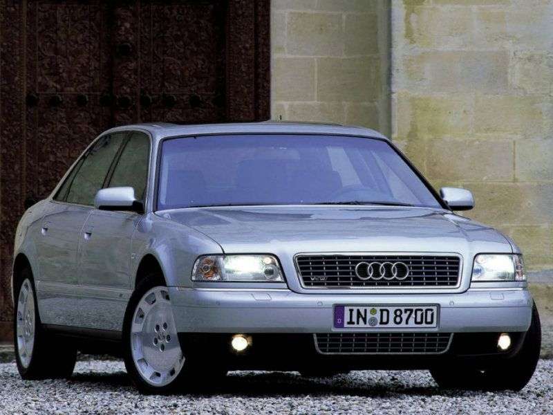 Audi A8 D2 / 4D [zmiana stylizacji] sedan 4 drzwiowy. 2.8 quattro AT (1999 2002)