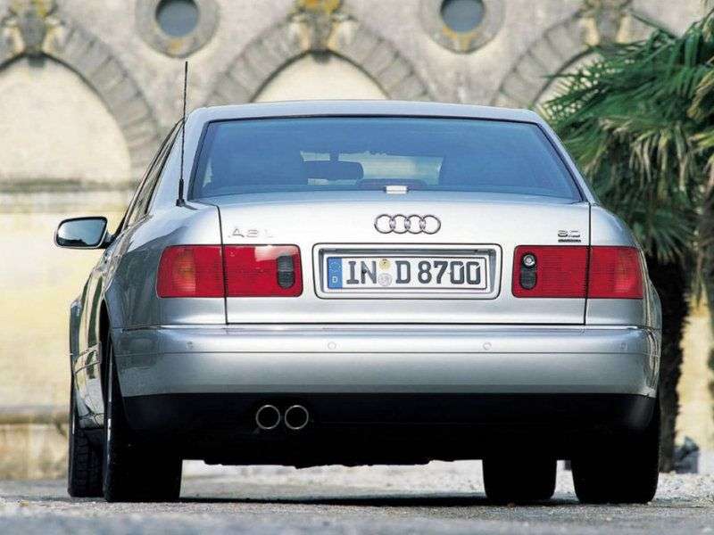 Audi A8 D2 / 4D [restyling] 4 door sedan. 2.8 quattro MT (1999–2002)