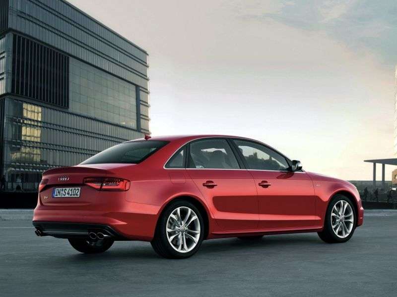 Audi S4 B8,8K [zmiana stylizacji] sedan 3.0 TFSI quattro S tronic Base (2011 obecnie)