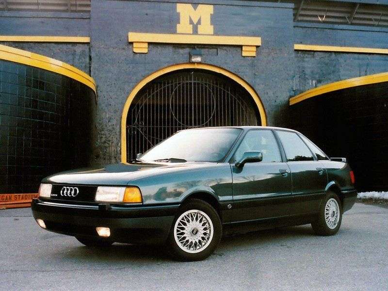 Audi 80 8A, B3 sedan 2.0 MT (1989 1991)