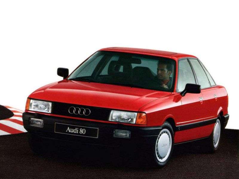 Audi 80 8A, B3 sedan 1.8 MT (1986 1990)