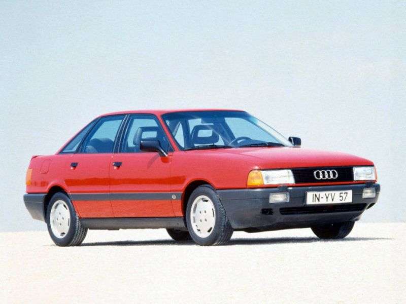 Audi 80 8A, B3 sedan 1.6 D MT (1986 1991)