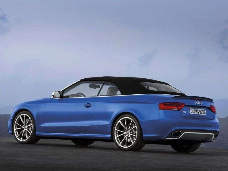 Audi RS5 1.generacja [zmiana stylizacji] Convertible 4.2 FSI quattro S tronic Base (2012 obecnie)