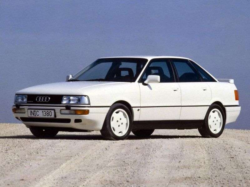 Audi 90 89, B3 sedan 2.3 E 20V quattro MT (1990 1991)