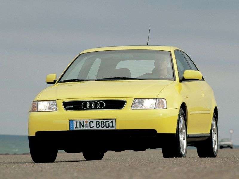 3 drzwiowe Audi A3 8L hatchback 1.8 T MT Quattro (1998 2000)