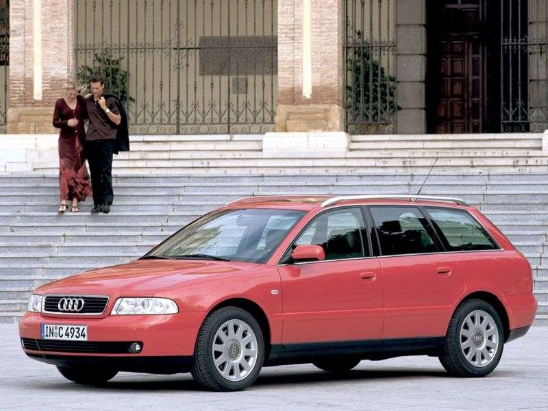 Audi A4 B5 [restyling] wagon 1.6 MT (1999–2001)