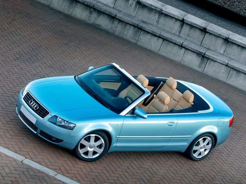 Audi A4 B6 kabriolet 1.8 T quattro MT (2002 2005)