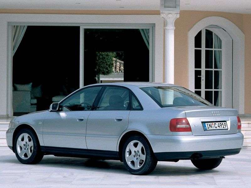 Audi A4 B5 [restyling] 2.5 TDI sedan quattro AT (1999–2001)