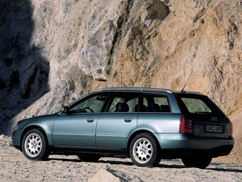 Audi A4 B5 [restyled] station wagon 1.9 TDI quattro MT (1999–2001)