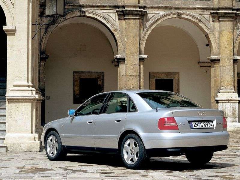 Audi A4 B5 [restyling] 2.4 quattro sedan MT (1999–2001)