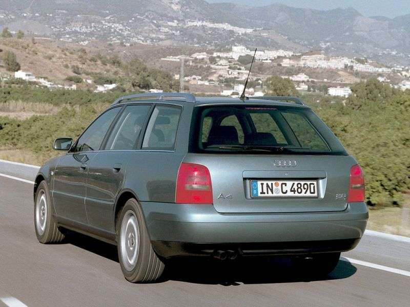 Audi A4 B5 [restyled] station wagon 1.8 T AT (1999–2001)