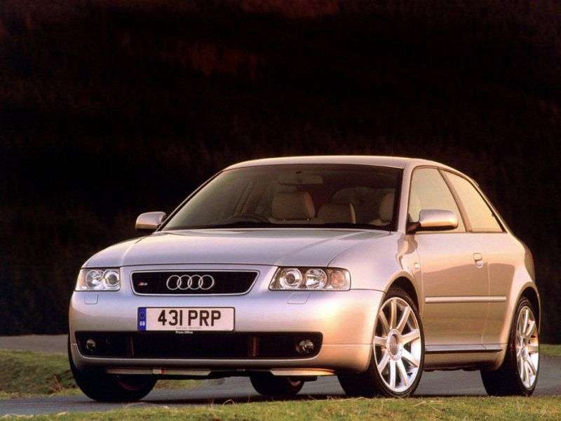 Audi S3 8L [zmiana stylizacji] hatchback 1.8 T quattro MT (2001 2003)
