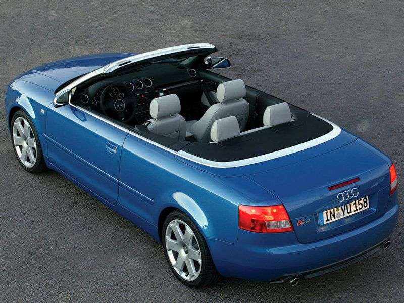 Audi S4 B6,8H Cabrio 4.2 quattro MT (2004 2005)