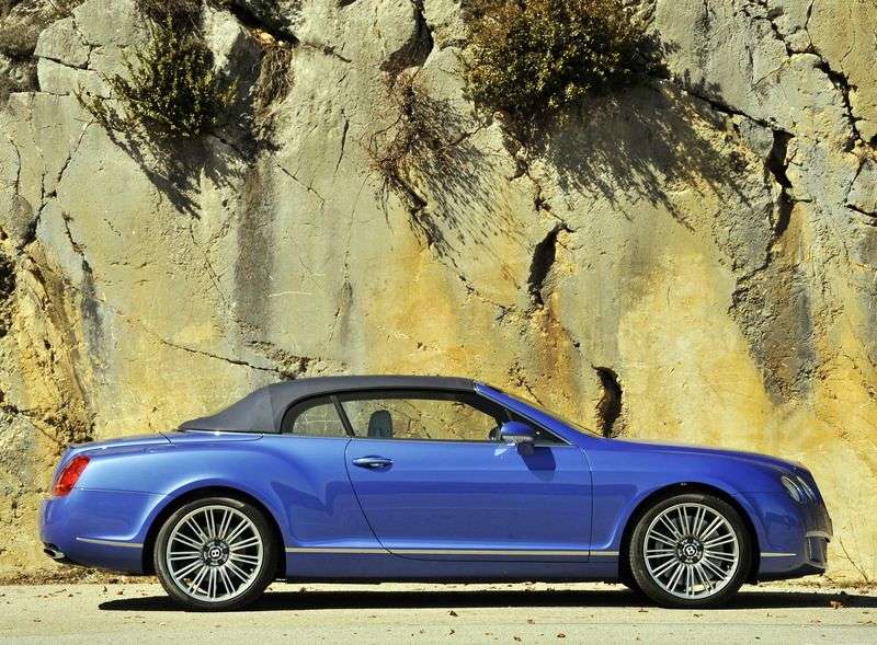Bentley Continental GTC 1st generation Speed ​​convertible 2 dv. 6.0 AT (2009–2011)