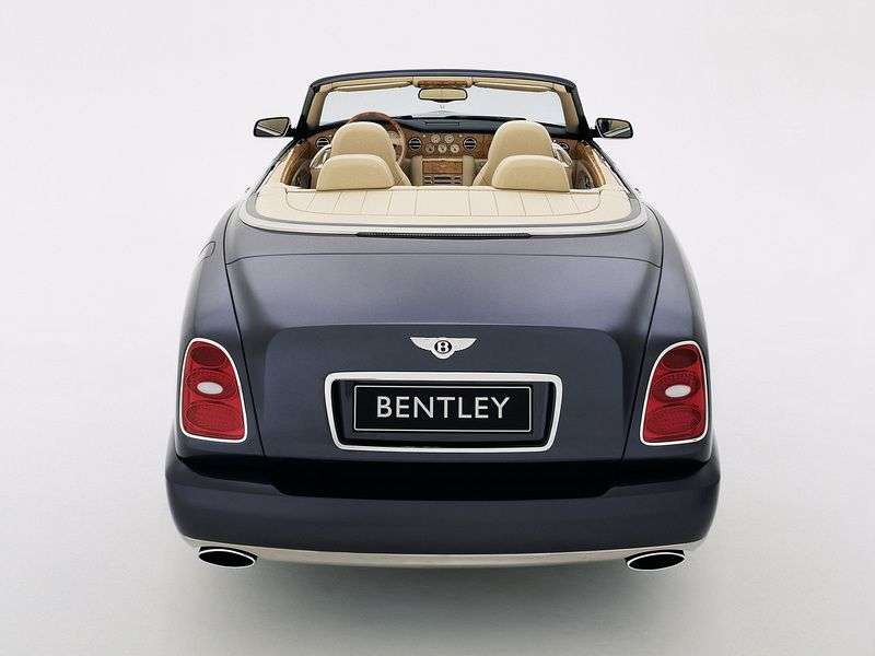 2 drzwiowy kabriolet Bentley Azure drugiej generacji 6.75 Twin Turbo AT (2007 2011)