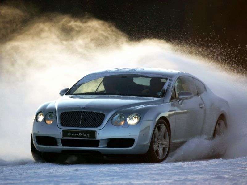 Bentley Continental GT 1st generation coupe 2 bit. 6.0 AT Twin Turbo (2003–2010)