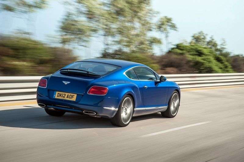 Bentley Continental GT 2 drzwiowe Speed ​​coupe 2 drzwiowe 6.0 AWD AT Basic (2012 obecnie)
