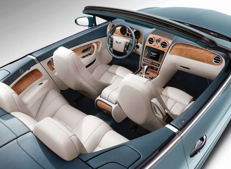 Bentley Continental GTC 2 drzwiowy kabriolet pierwszej generacji 6.0 AT (2005 2011)