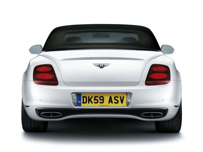 Bentley Continental Supersports Cabrio Cabrio pierwszej generacji 6.0 AT (2010 obecnie)