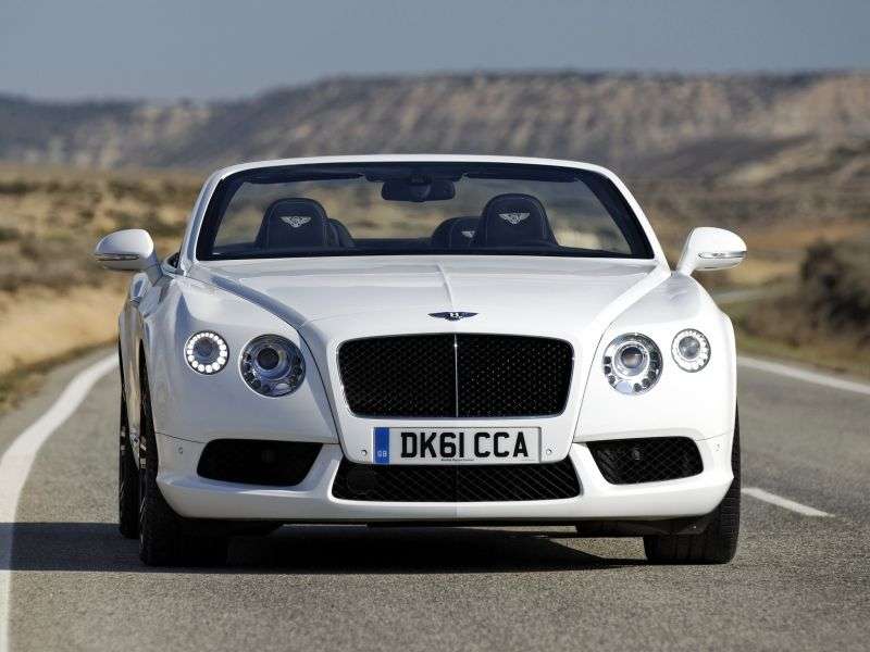 Bentley Continental GTC 2 drzwiowa generacja V8 Cabrio S 4.0 AT Basic (2013 do chwili obecnej)