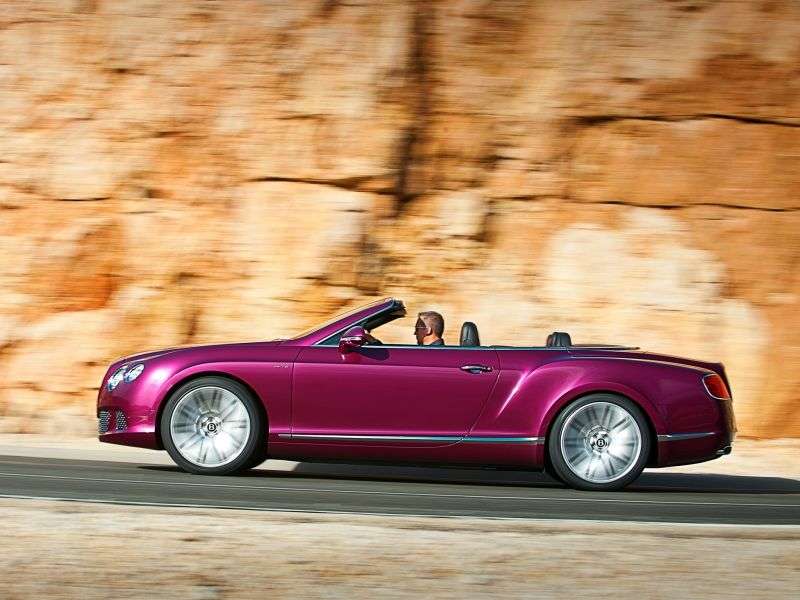 Bentley Continental GTC 2 drzwiowy Speed ​​Convertible 2 drzwiowy 6.0 AWD AT Basic (2013 obecnie)