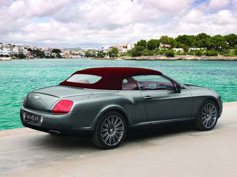 Bentley Continental GTC 1st generation Speed ​​convertible 2 dv. 6.0 AT (2009–2011)