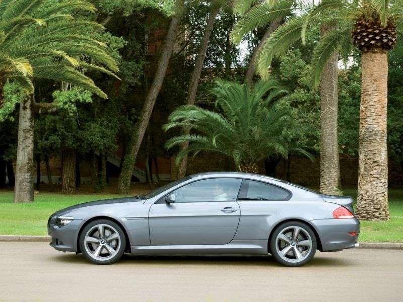 BMW serii 6 E63 / E64 [zmiana stylizacji] coupe 630i MT (2007 2010)