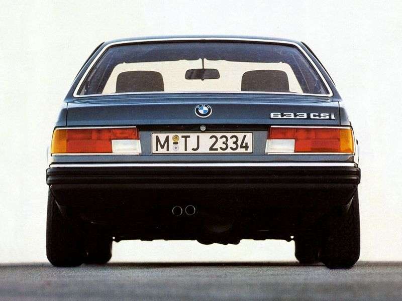 BMW Seria 6 E24 coupe 633CSi 4MT (1979 1982)