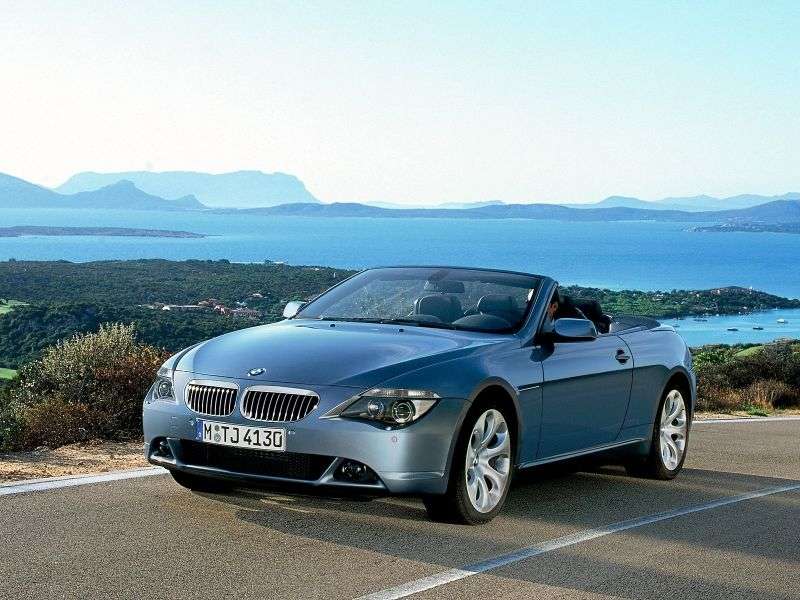 BMW Seria 6 E63 / E64 Cabrio 650Ci MT (2005 2007)