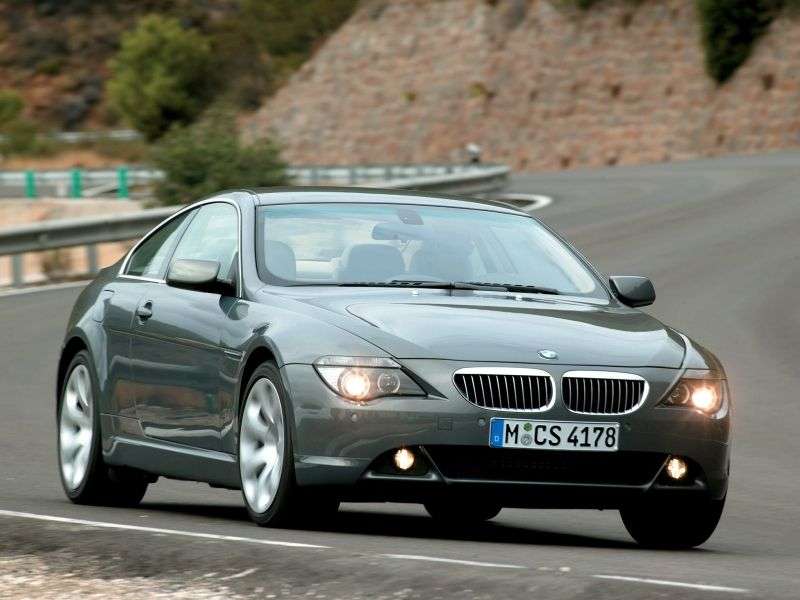 BMW serii 6 E63 / E64 coupe 645Ci MT (2003 2005)