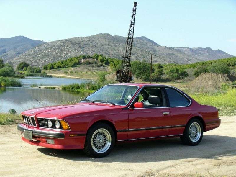 BMW 6 Series E24 [2nd Restyling] Coupe 635CSi MT (1987–1989)