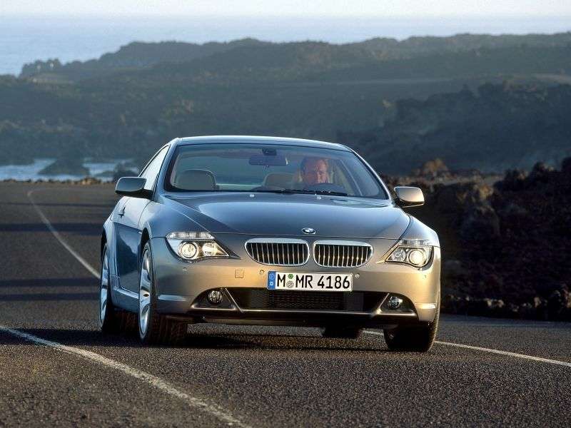 BMW serii 6 E63 / E64 coupe 650Ci MT (2005 2007)