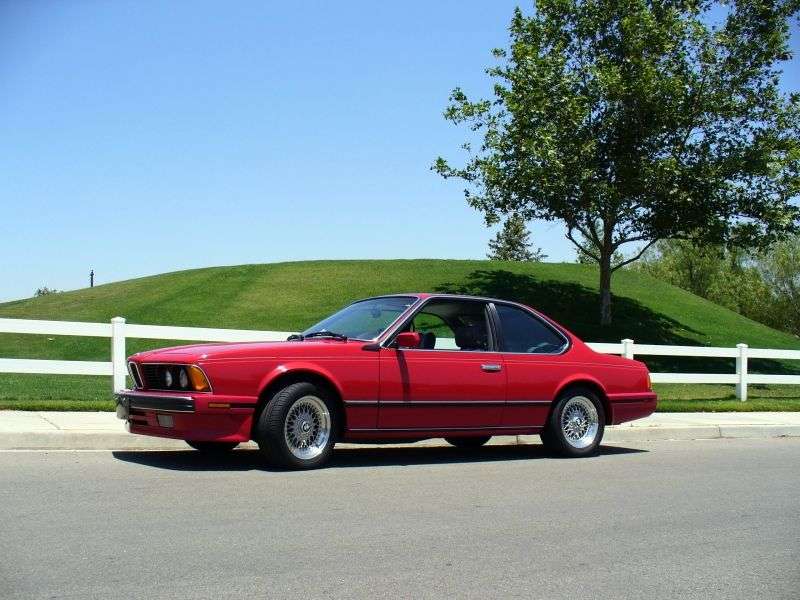 BMW serii 6 E24 [druga zmiana stylizacji] coupe 635CSi kat MT (1987 1989)
