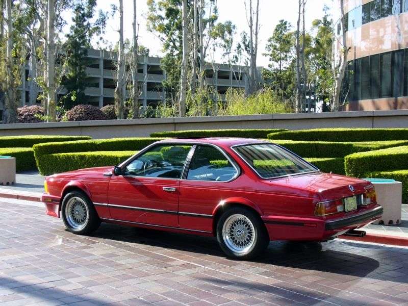 BMW serii 6 E24 [druga zmiana stylizacji] Coupe 635CSi MT (1988 1989)