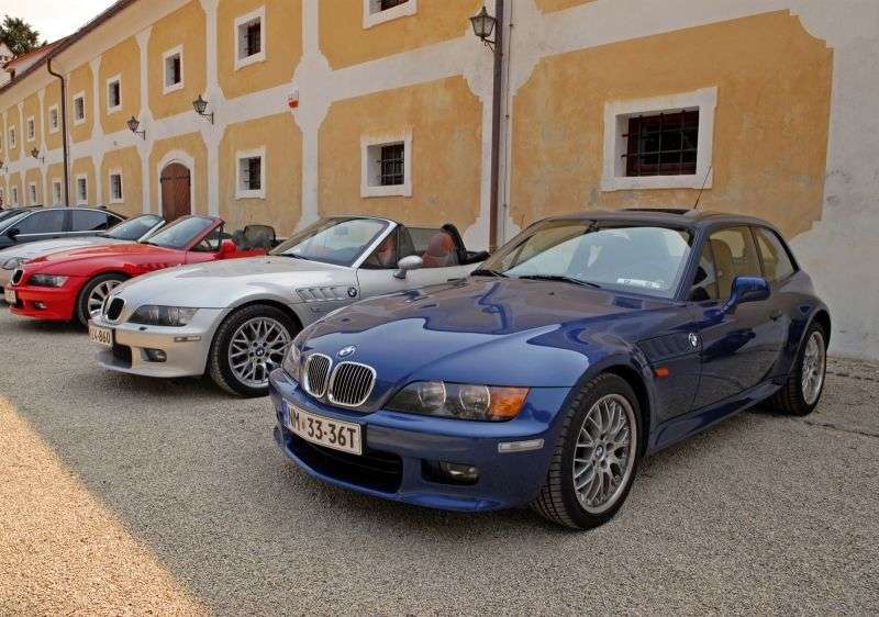 BMW Z3 E36 / 7 E36 / 8 [restyling] coupe 2.8 AT (1998–2000)
