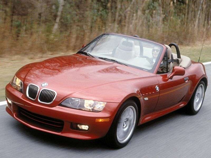 BMW Z3 E36 / 7 E36 / 8 [restyling] Roadster 3.0i MT (2000–2002)