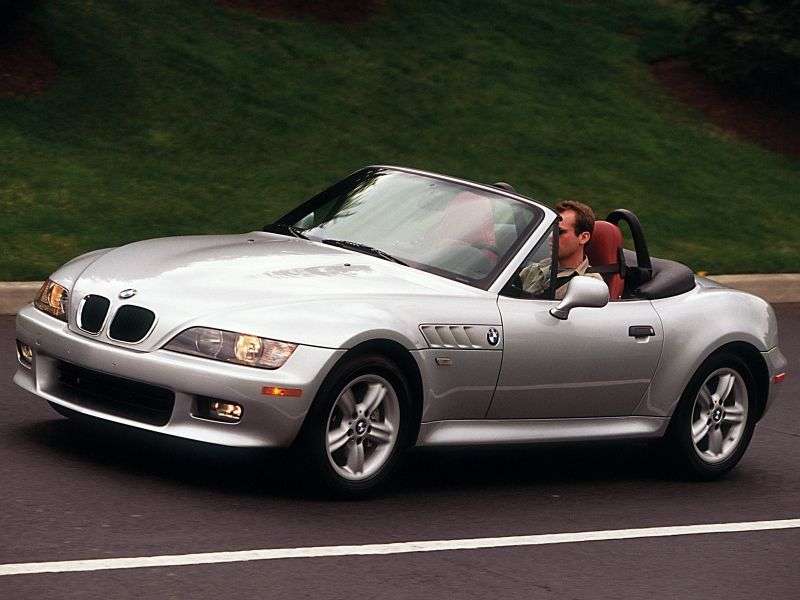 BMW Z3 E36 / 7 E36 / 8 [restyling] 1.9i MT Roadster (1999–2002)