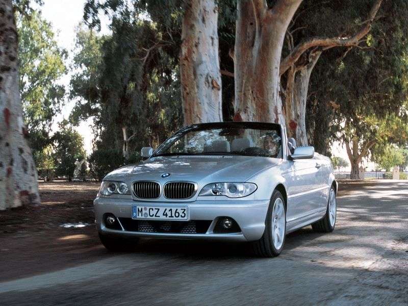 BMW 3 Series E46 [Restyling] 320Cd MT Convertible (2004–2006)