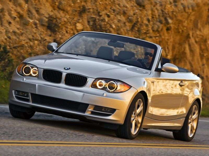 BMW Seria 1 E81 / E82 / E87 / E88 [zmiana stylizacji] Cabrio 118i MT (2009 2010)