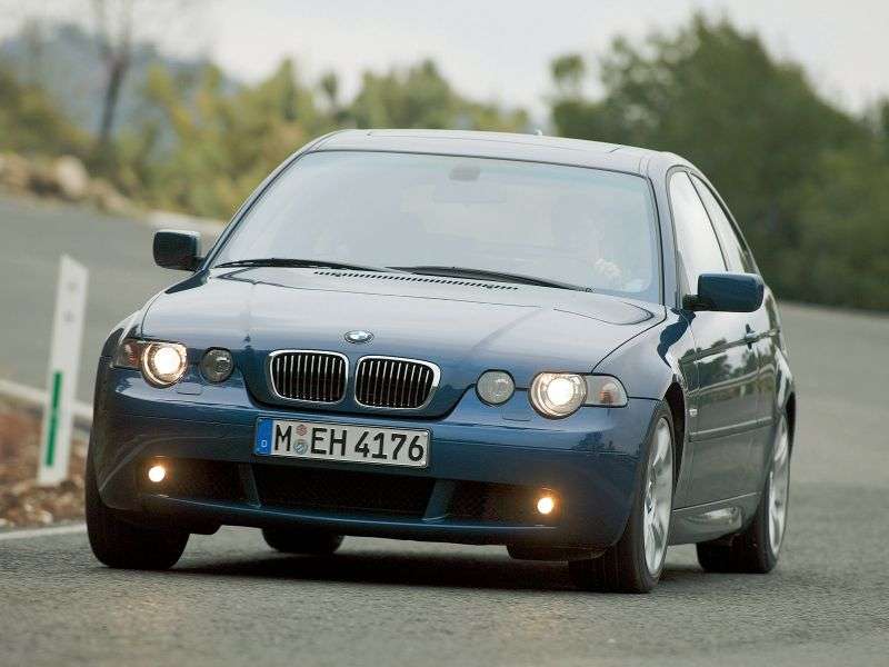 BMW 3 Series E46 [Restyling] Compact 325ti AT Hatchback (2003–2004)