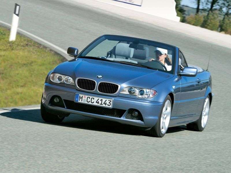BMW 3 Series E46 [Restyling] 325Ci AT Convertible (2004–2006)